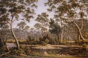 John glover The River Nile,Van Diemen's Land from Mr Glover's from 1837 oil painting